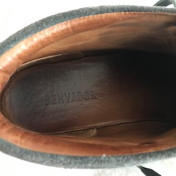 Grey suede Benvado espadrille. Size 38. - Picture 10 of 10